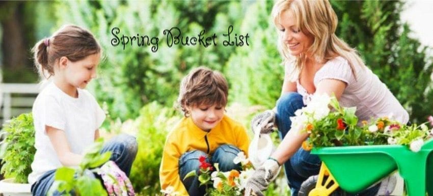 spring bucket list, spring bucket, kids spring bucket, mother's day boutique, school holiday shop